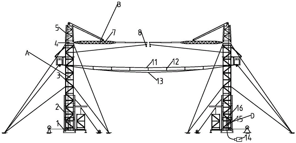 Hydraulic fabricated crossing structure