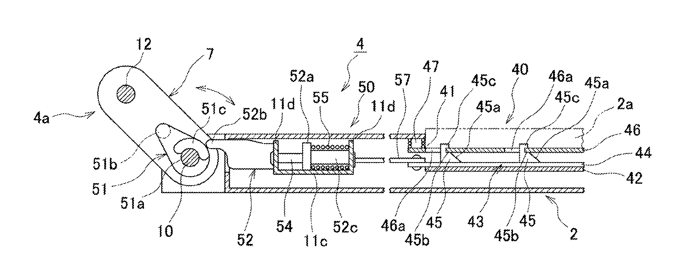 Biaxial Hinge and Terminal Device Using the Same