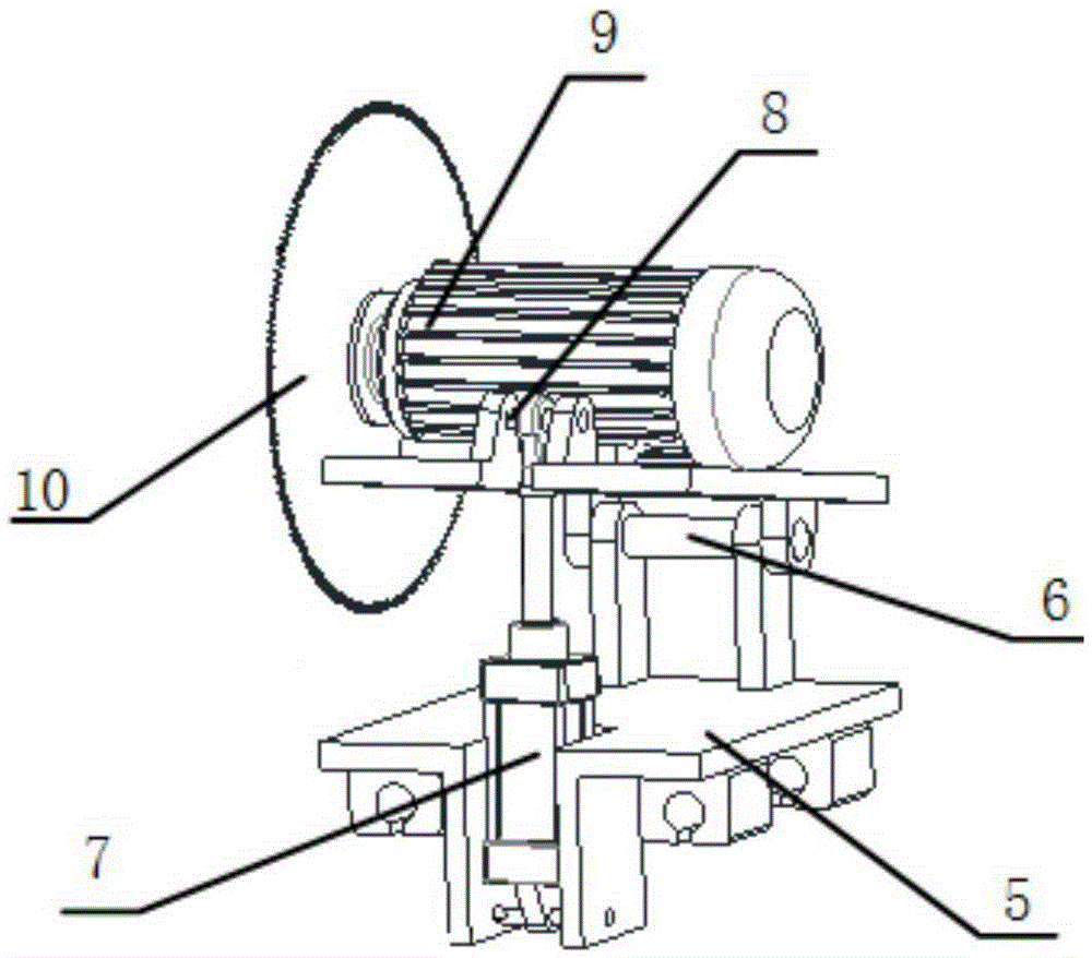 Cutting machine for PE building formwork production line