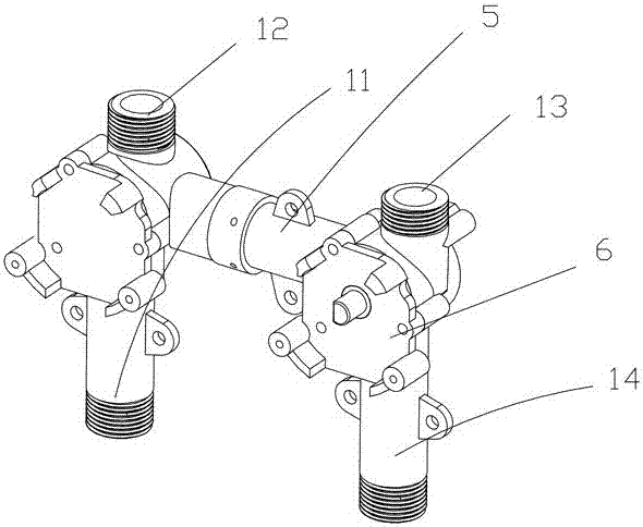 Double-liner luxury wall-mounted intelligent shower water heater and water temperature control method thereof