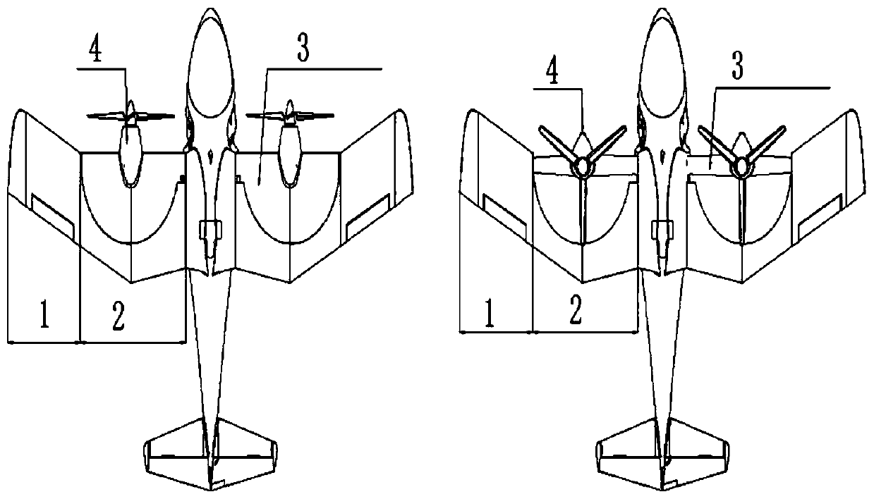 Sickle wing vertical take-off and landing aircraft