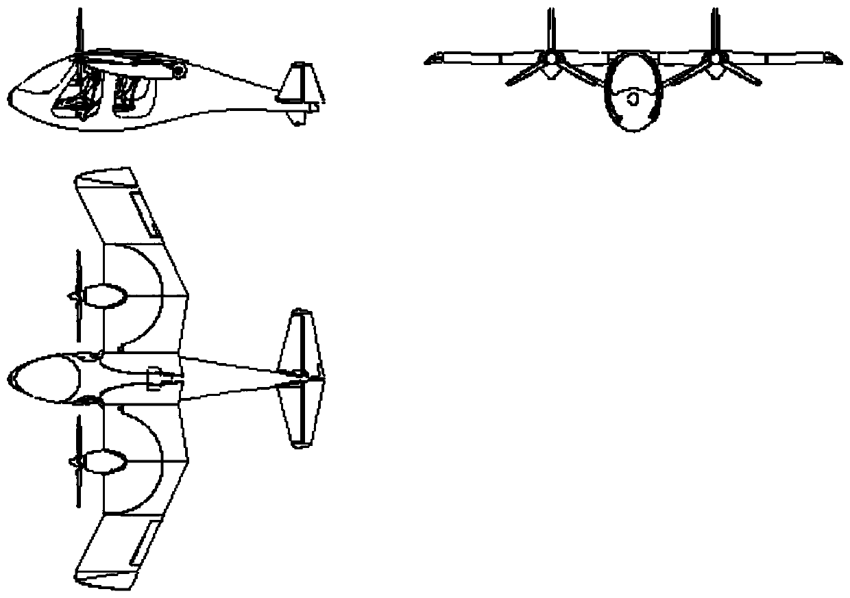 Sickle wing vertical take-off and landing aircraft