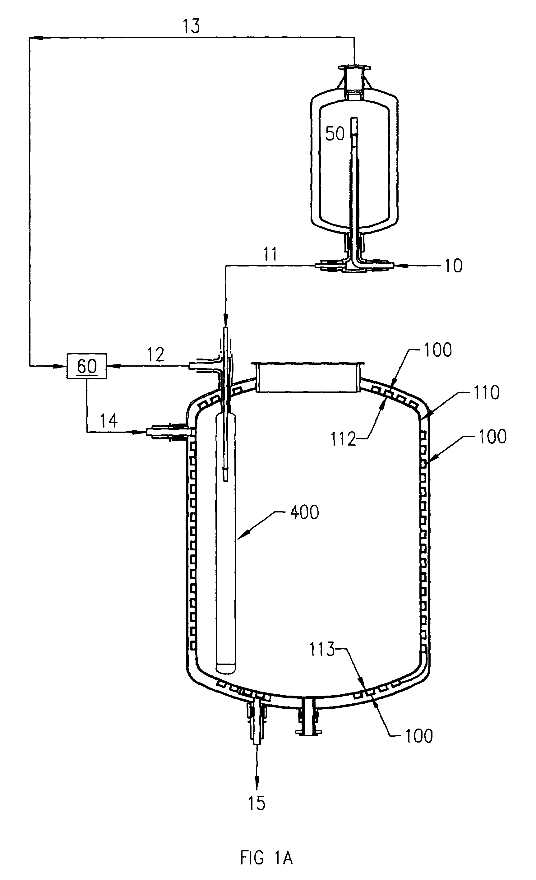 Temperature controlled reaction vessel