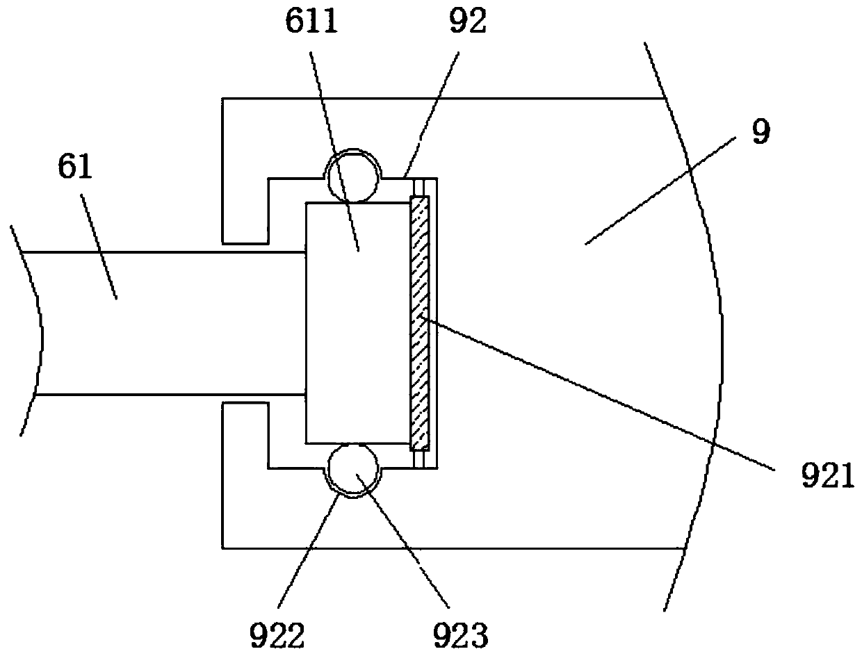 Mechanical arm of medical diagnosis and treatment surgery robot