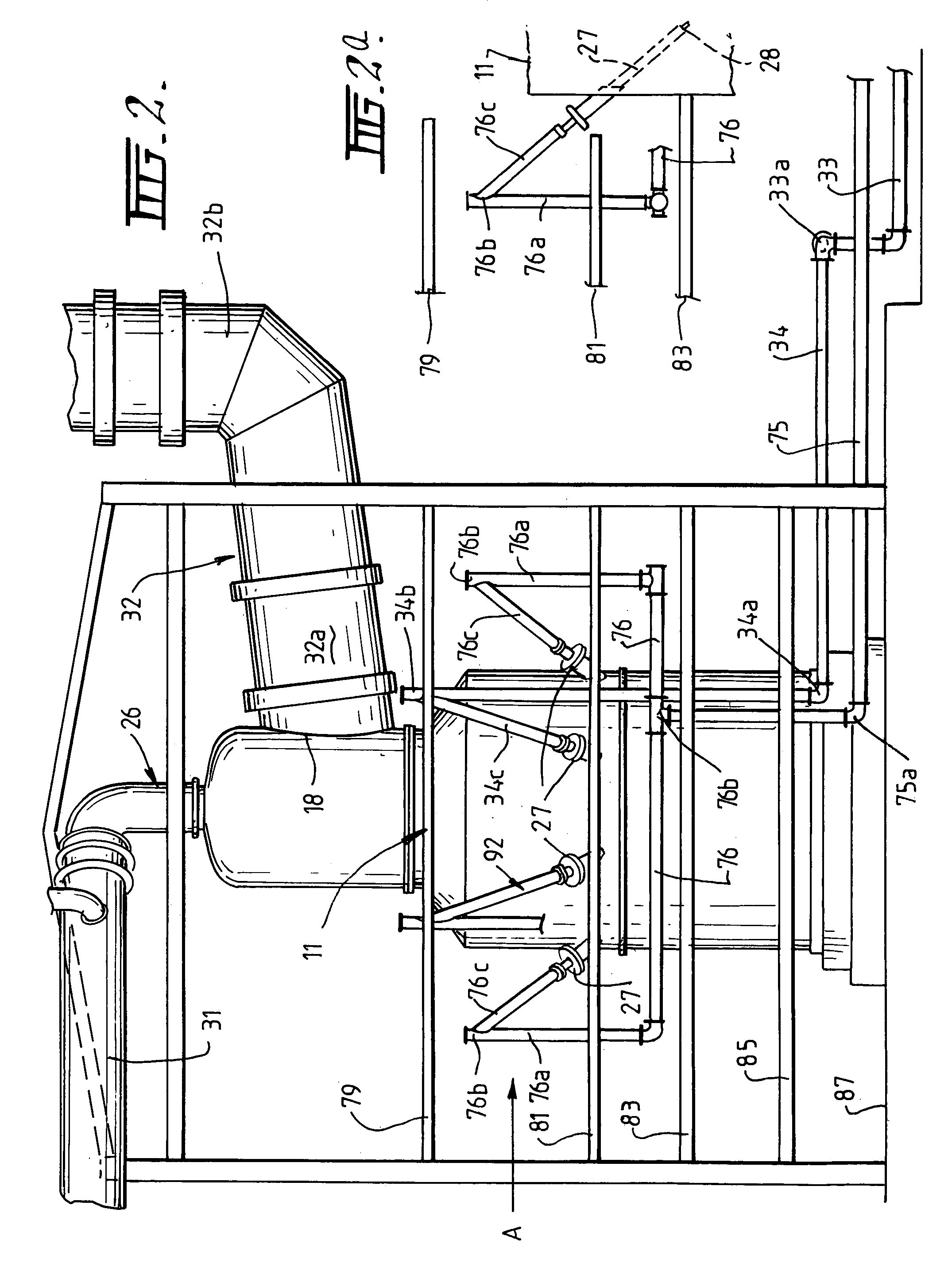 Direct smelting plant