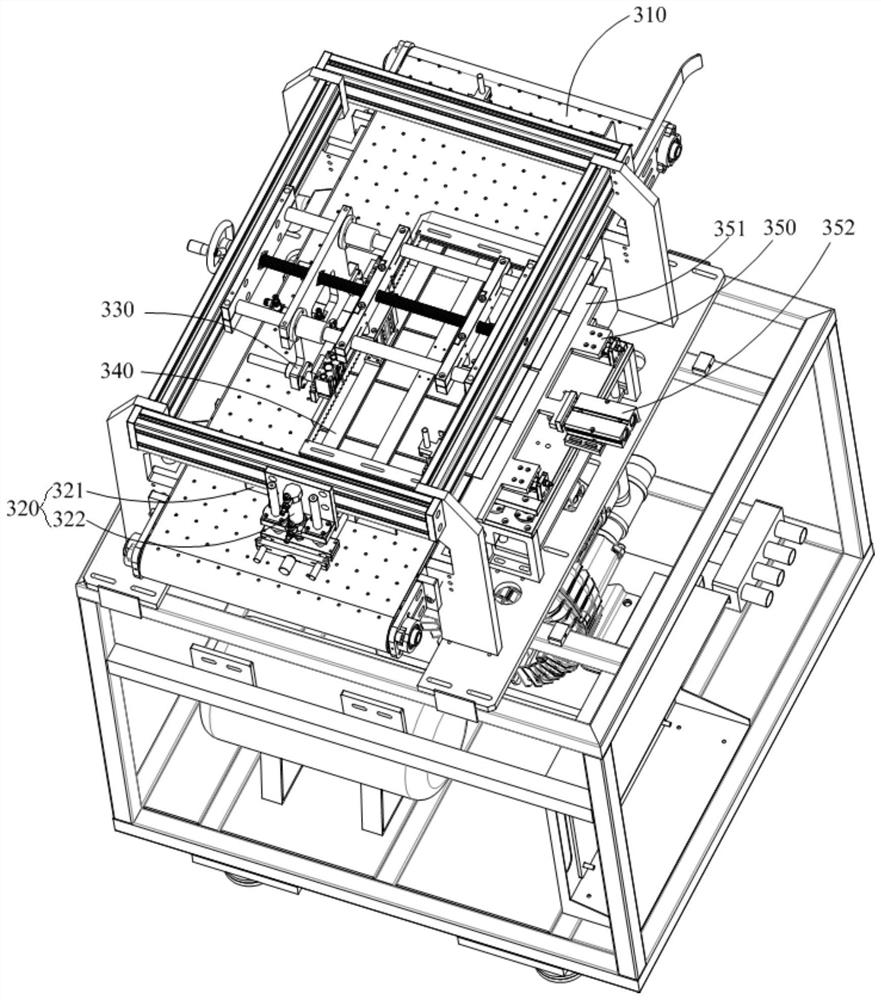 Packaging box edge folding and package forming machine