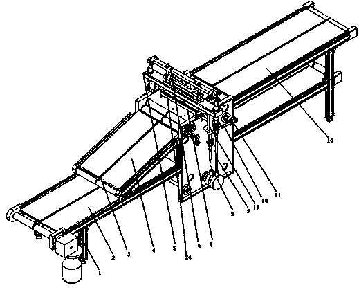 Cheese dividing and cutting machine