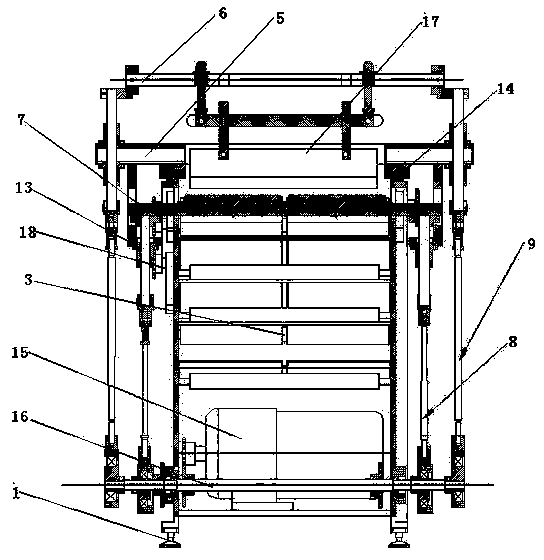 Cheese dividing and cutting machine