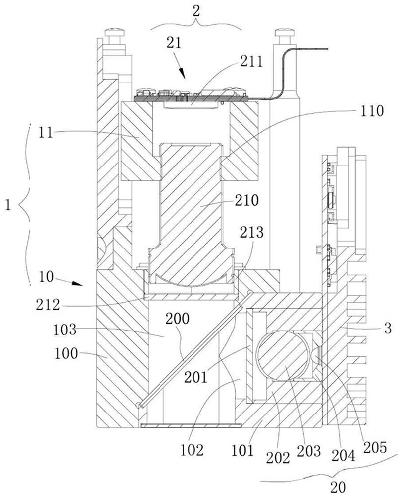 Multi-channel fluorescent PCR (Polymerase Chain Reaction) detection system and multi-channel fluorescent detection method