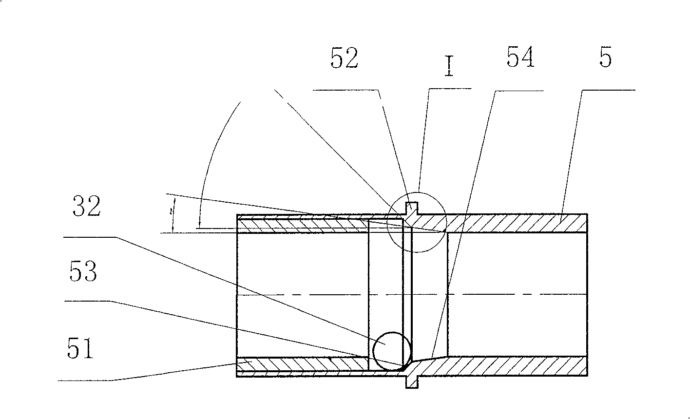 Air clamper in use for principal axis of lathe