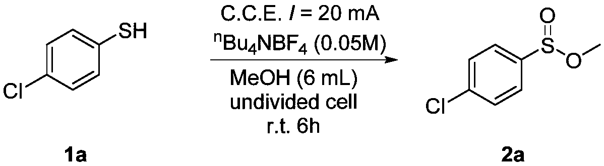 Electrochemical synthesis method of aryl sulfuric acid ester compound