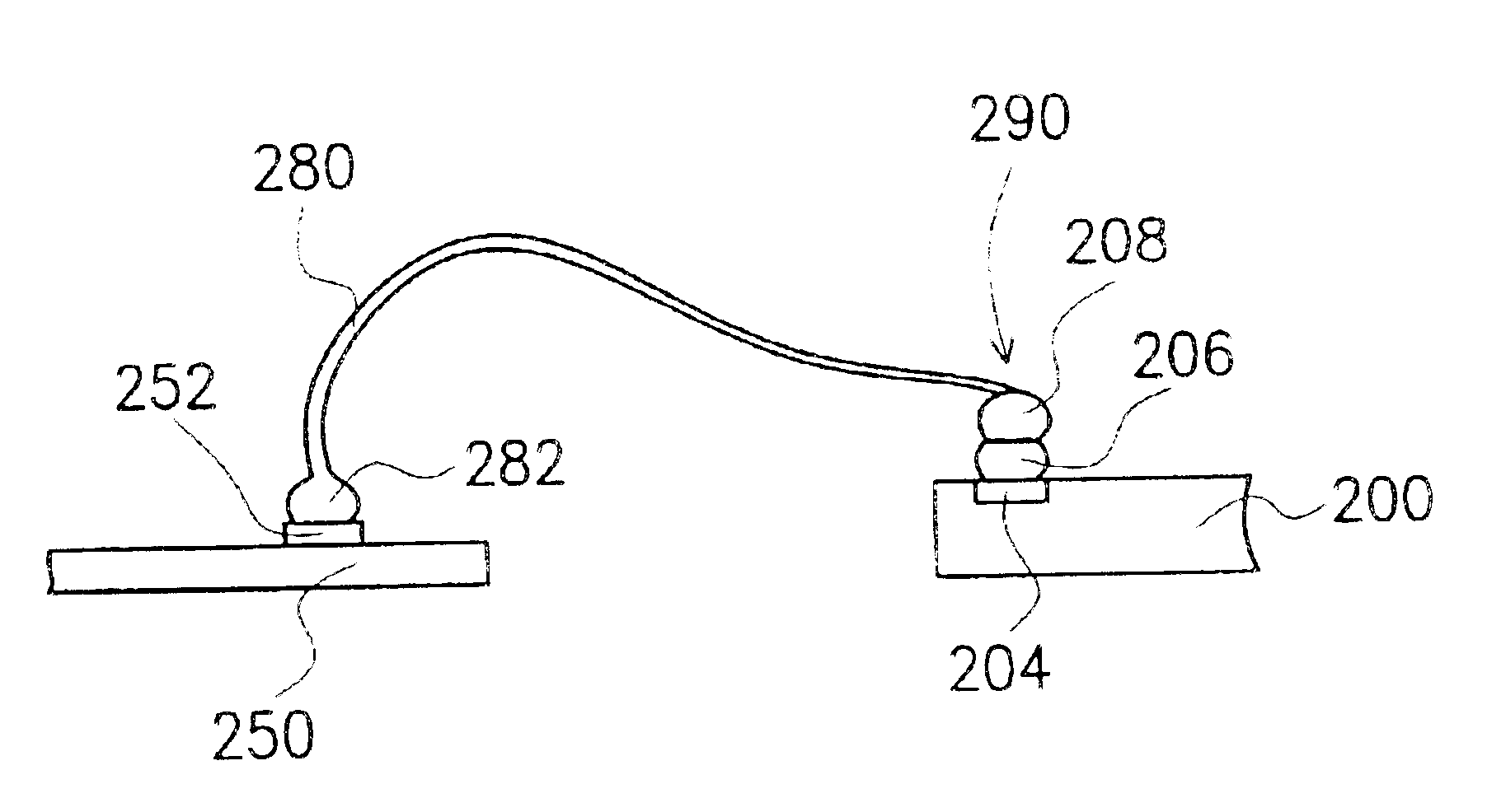 Wire bonding process and wire bond structure