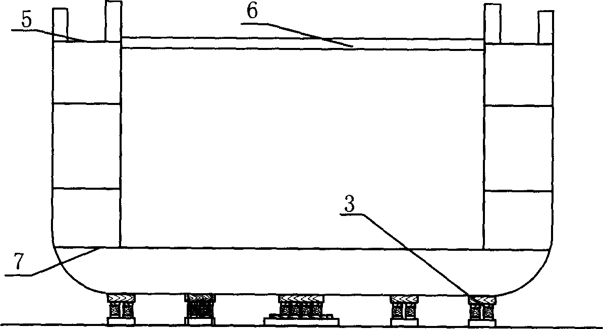 Lengthening reform technology of ship