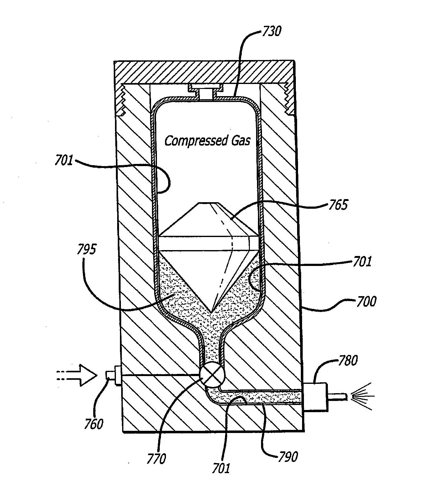 Aerosol refill cartridge