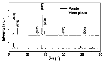 Two-dimensional eutectic organic single crystal micro crystal, preparation method and application thereof