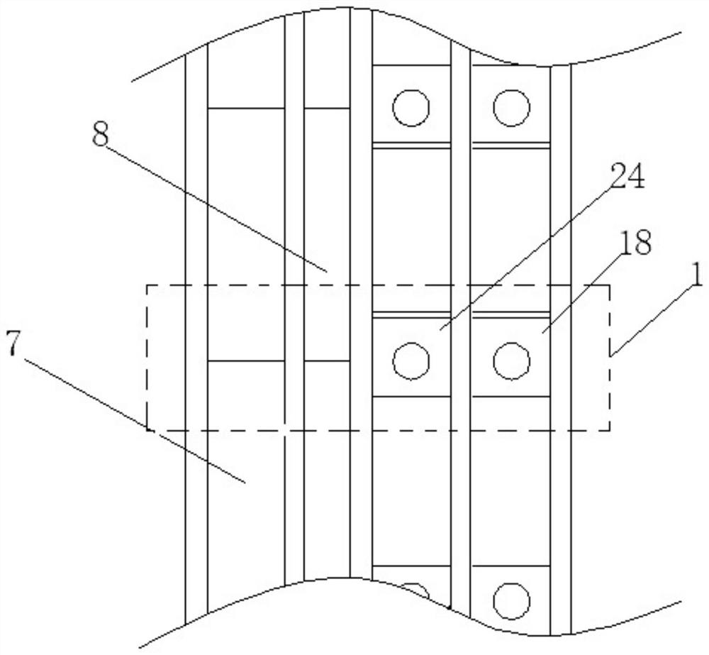 Bridge drainage system and drainage method thereof