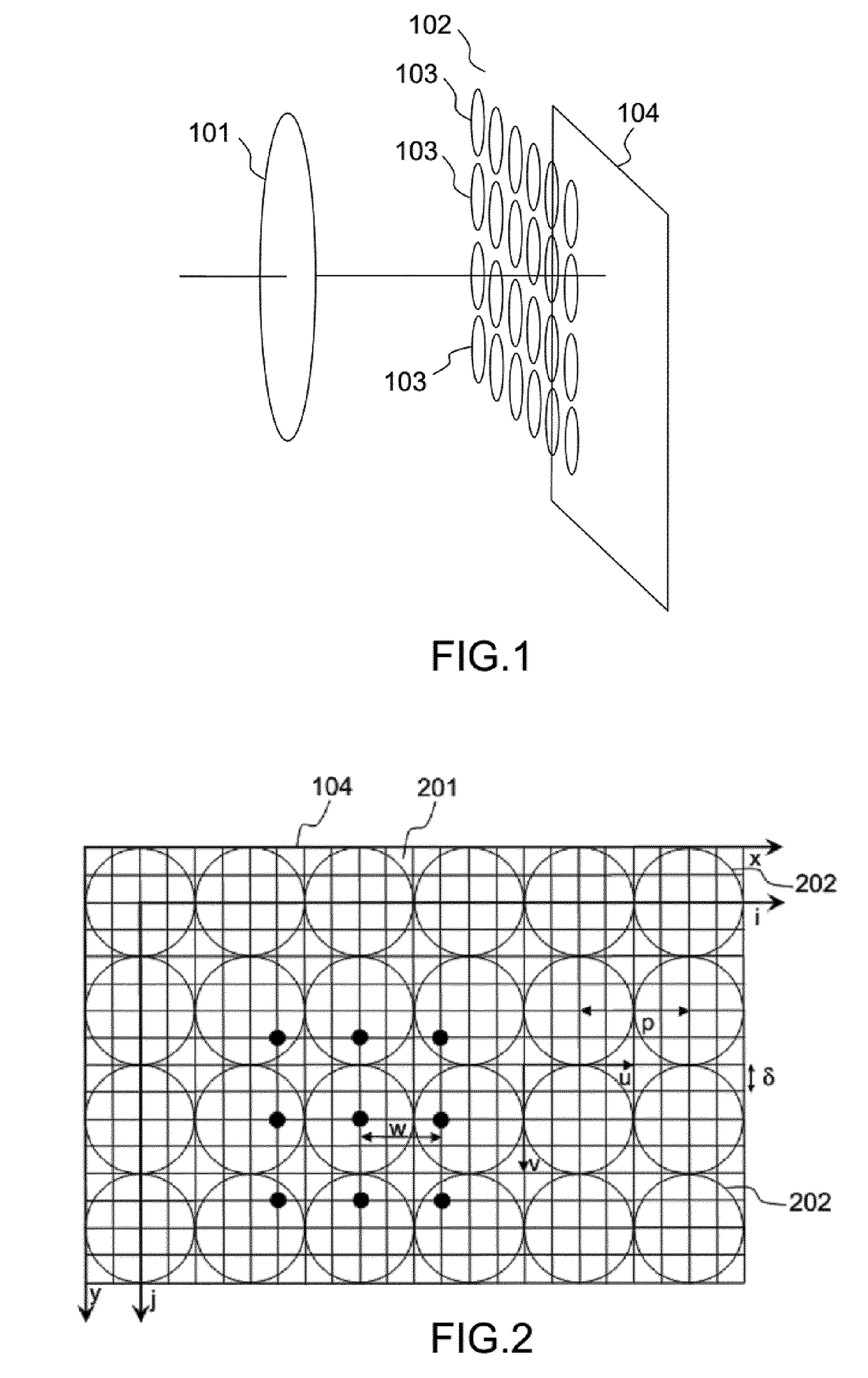 Method for encoding a light field content