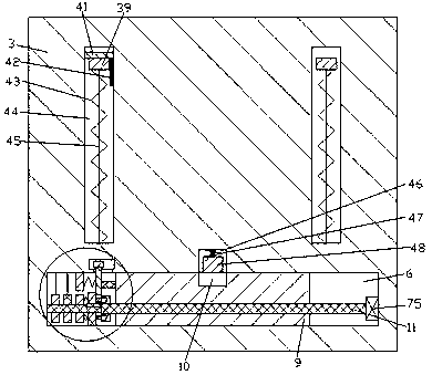 Heat dissipation and ventilation system used for communication machine room