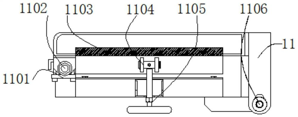 A pressing device that is convenient for adjusting the extrusion interlayer for edible oil processing