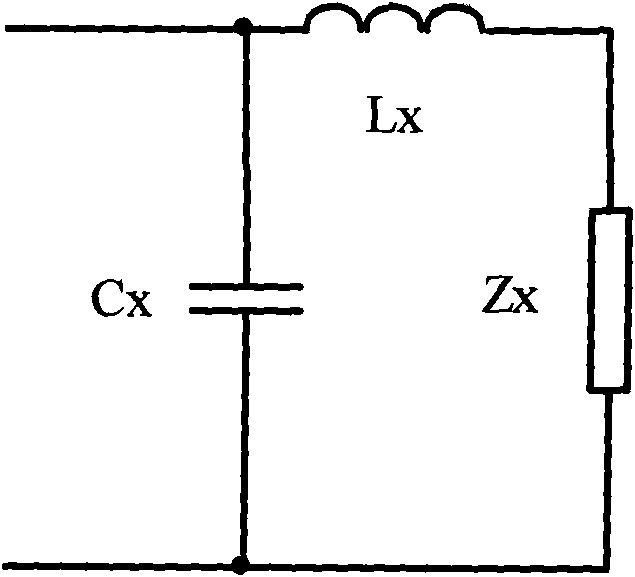 Two-port testing method of alternating current milliohm meter