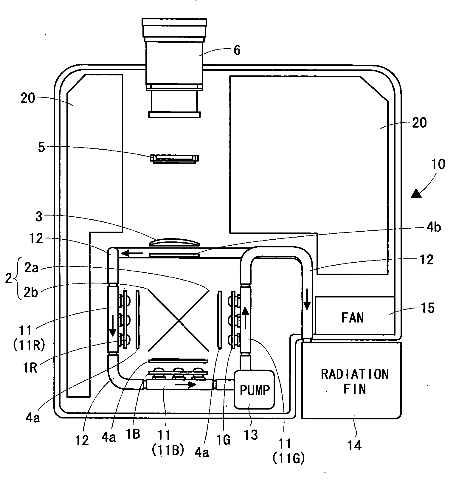 Projection type video display apparatus