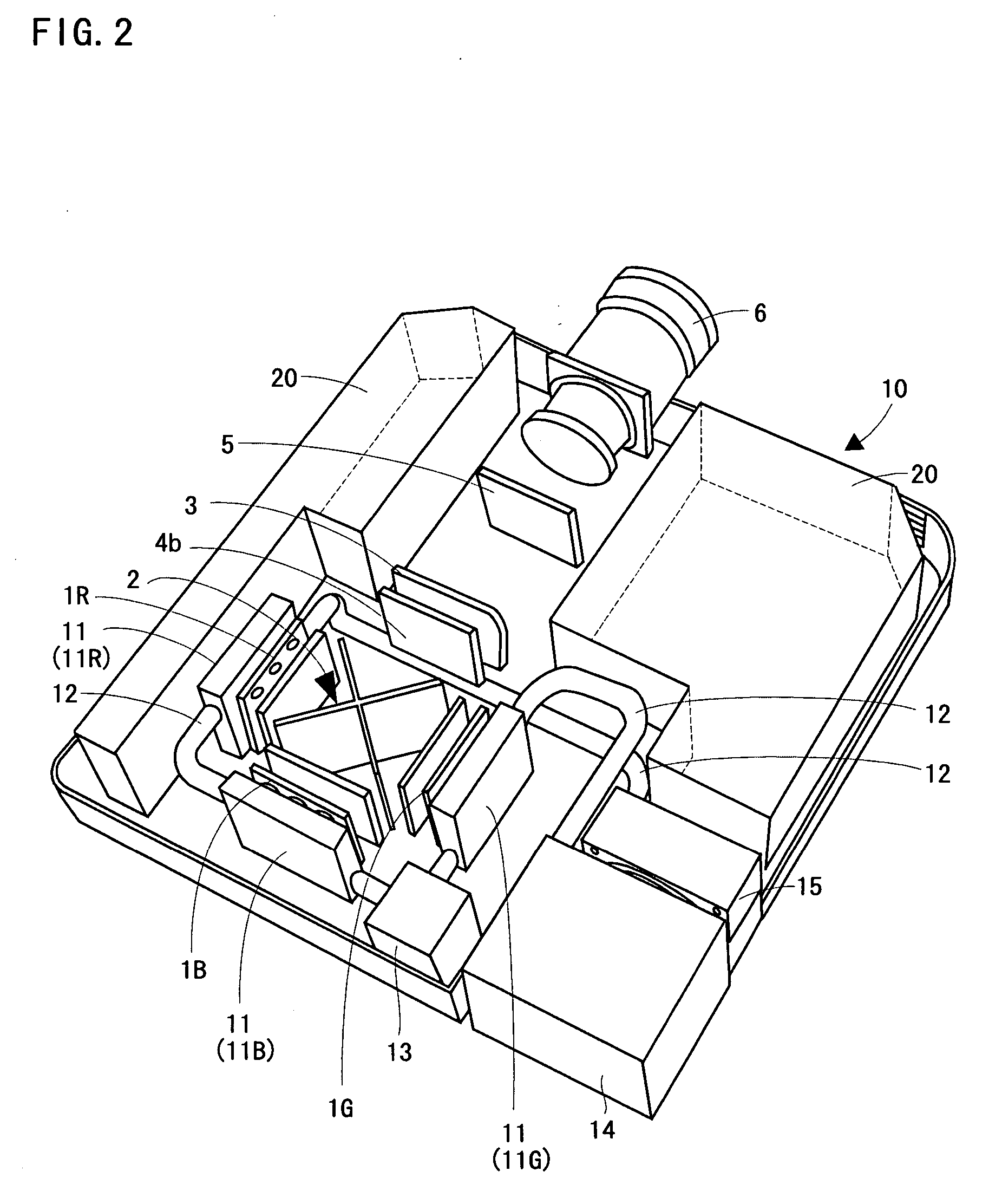 Projection type video display apparatus