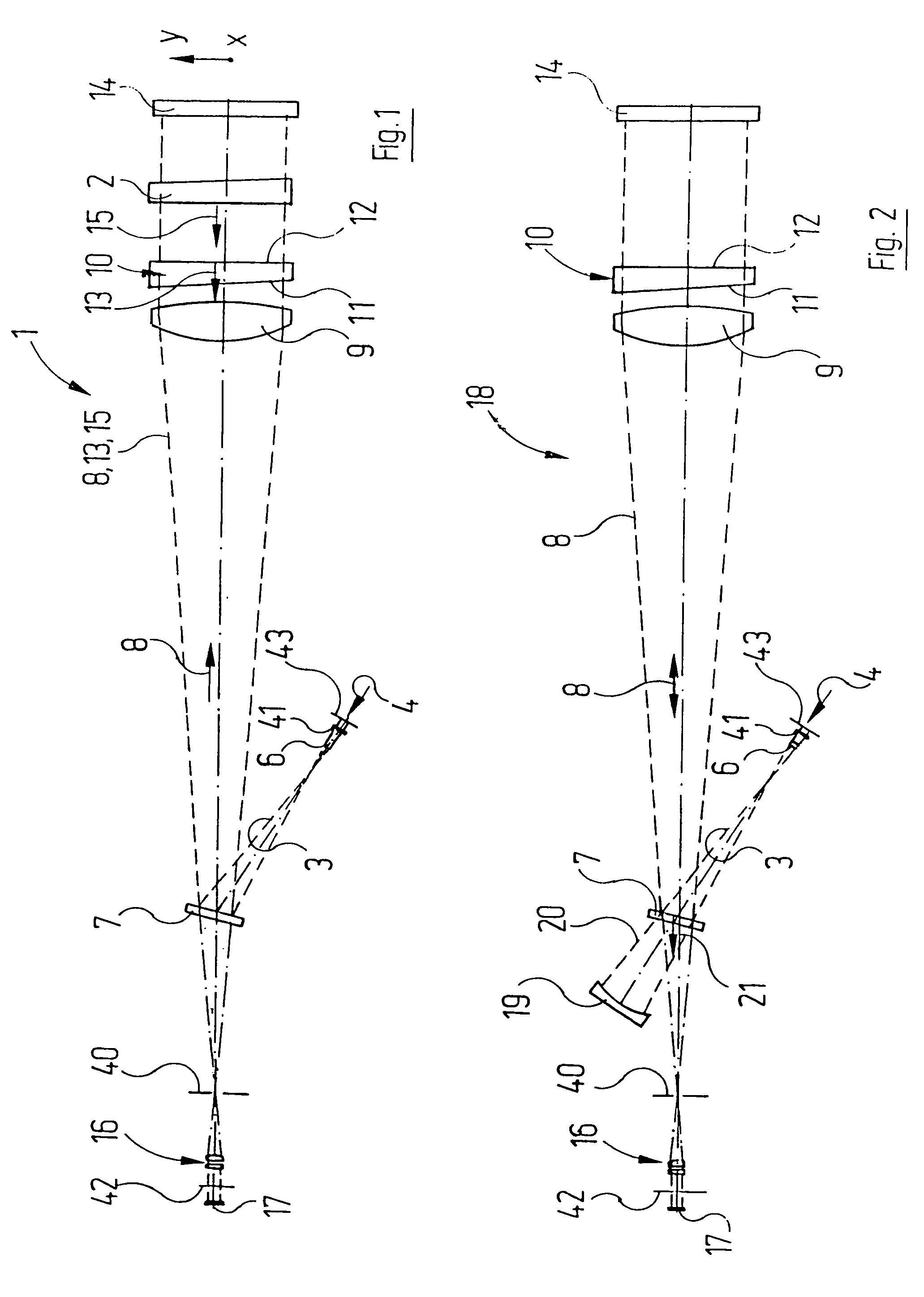 Interferometric measurement device for determining the birefringence in a transparent object