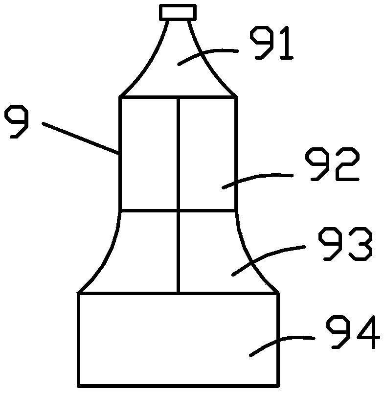 Industrial robot demonstration device based on six freedom degree