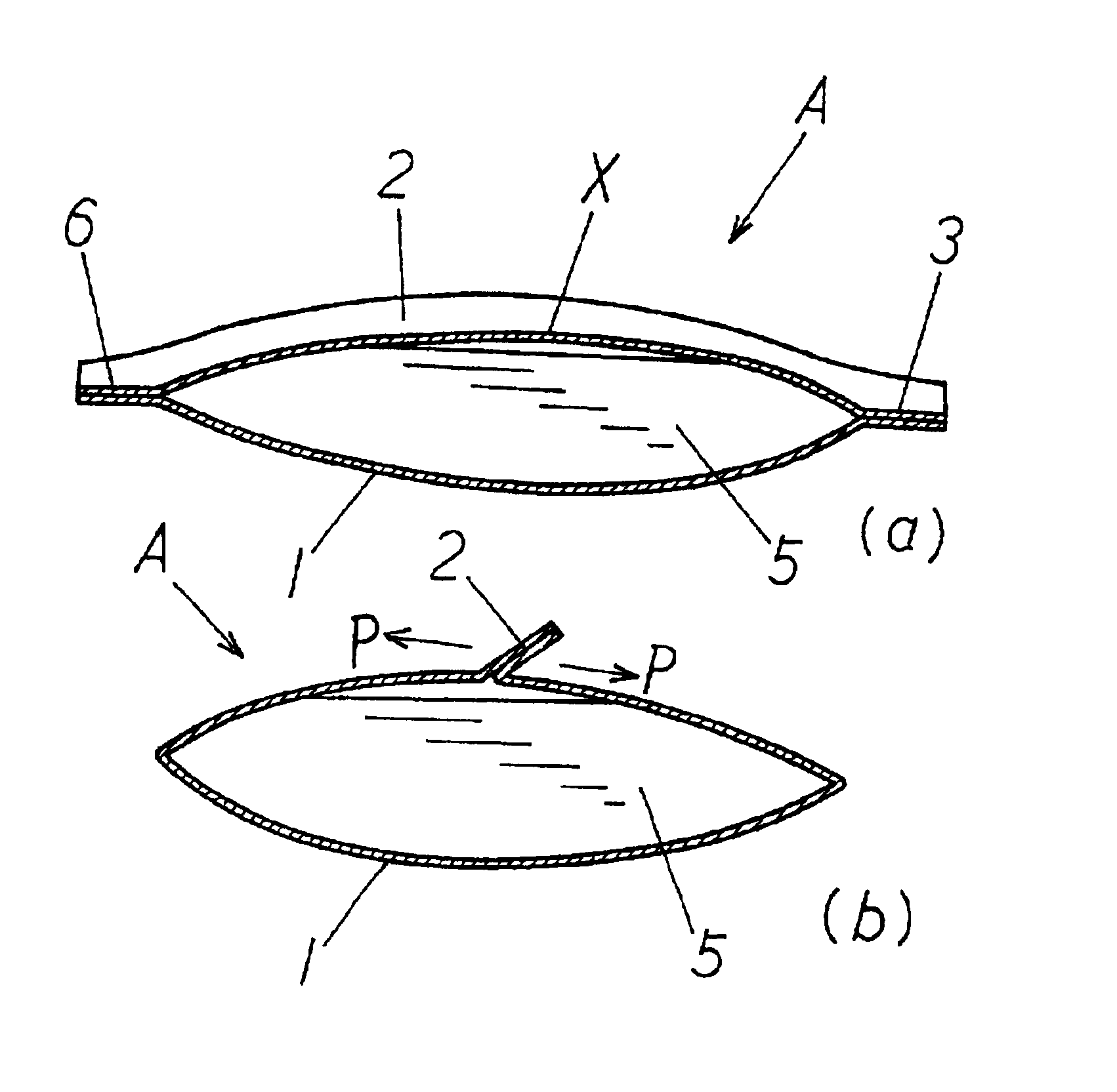 Packaging body for heating processing