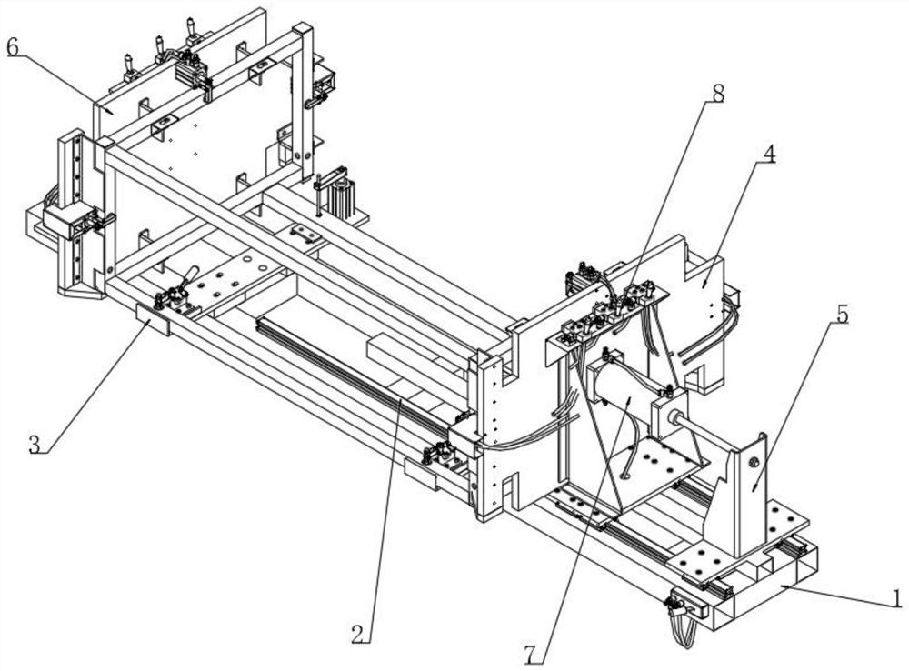 Support fixing jig