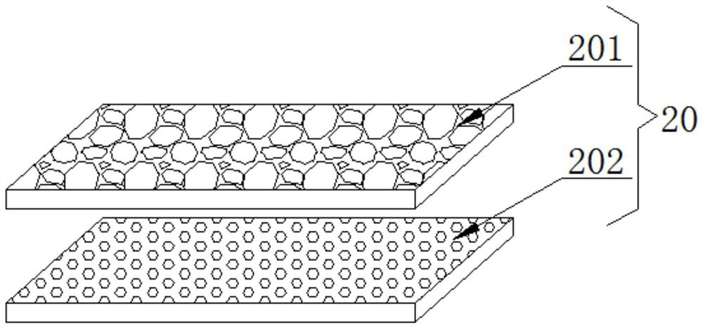 Efficient treatment device for underground water pollution