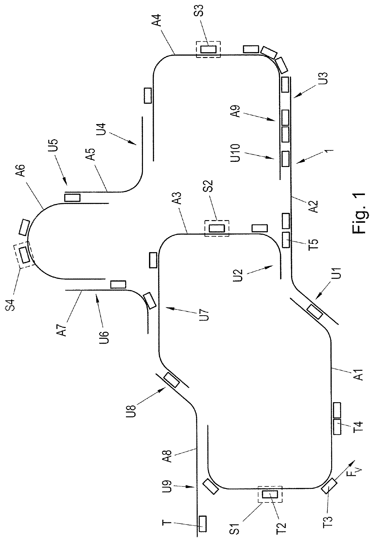 Method for operating a long stator linear motor