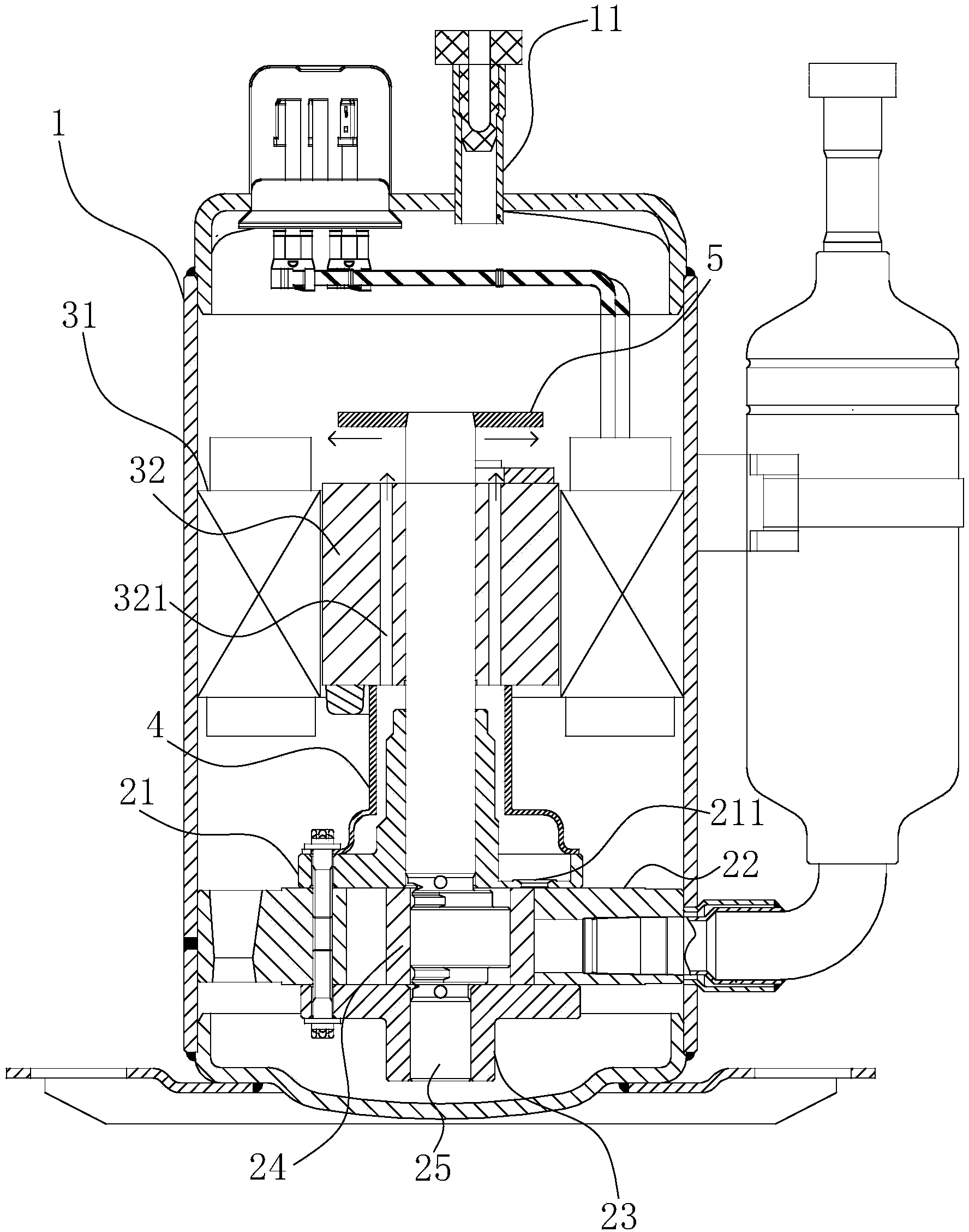 Rotary compressor