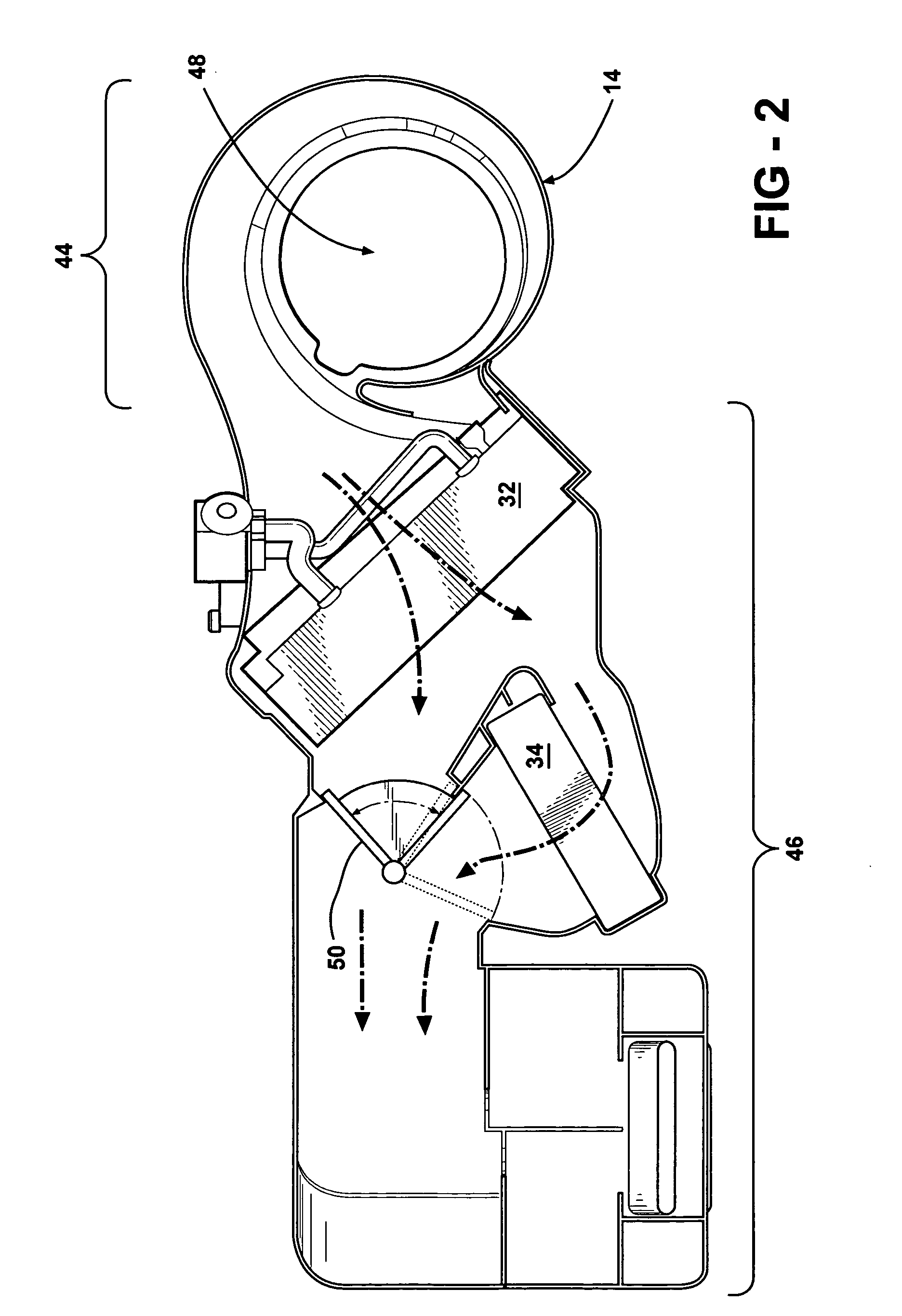 Multi-zone temperature control module for an air handling system of a heating, ventilation, and air conditioning system for a vehicle