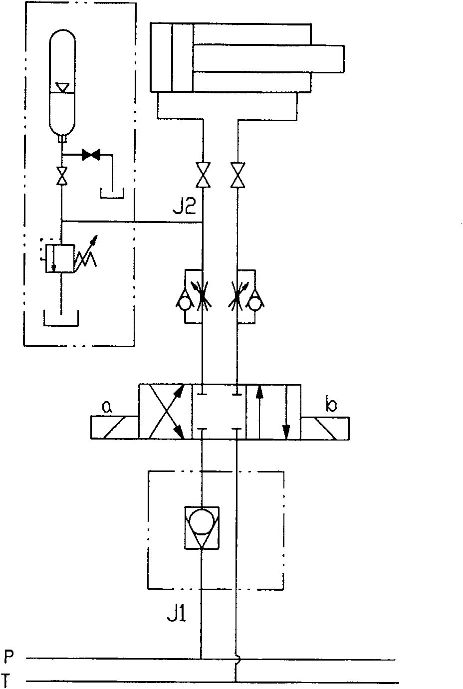 Energy-saving method for stainless strip sulfuric acid refining continuous annealing production line hydraulic stations