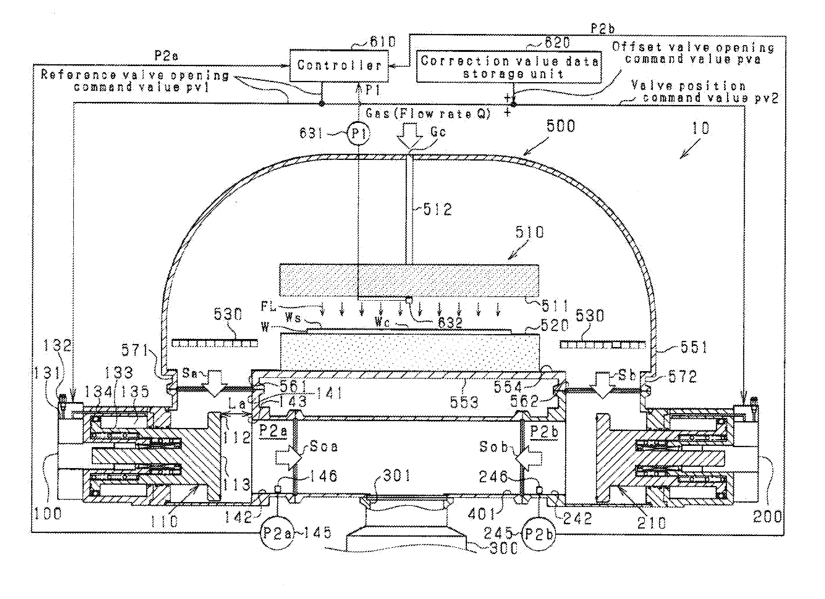 Vacuum control valve and vacuum control system