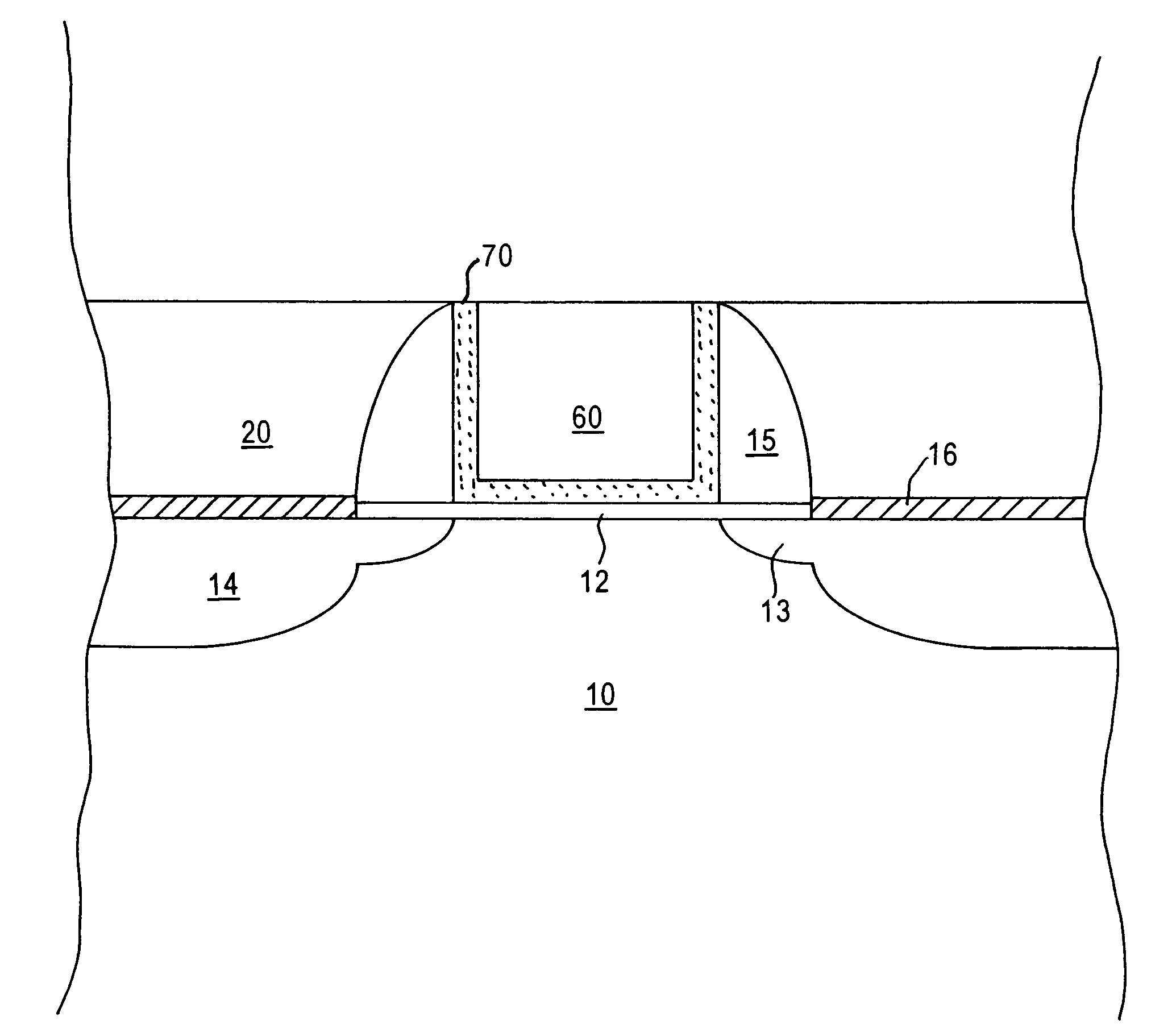 Replacement metal gate transistors with reduced gate oxide leakage