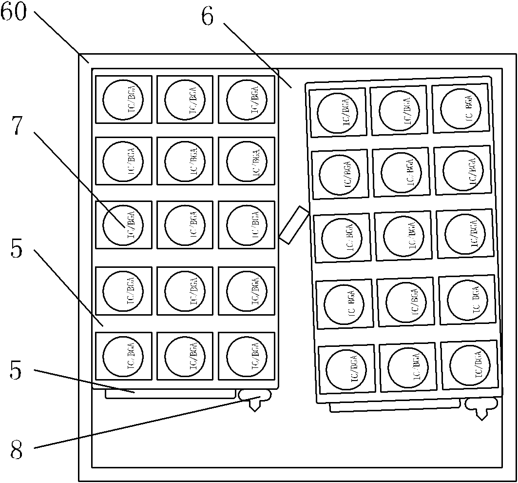 Fixing fool-proof jig for feed trays