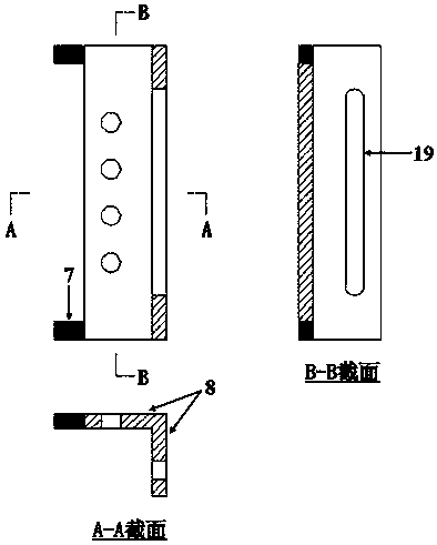 Equivalent yield strength line-shaped optimized diamond-shaped opening anti-buckling type metal energy dissipater being replaceable after earthquake