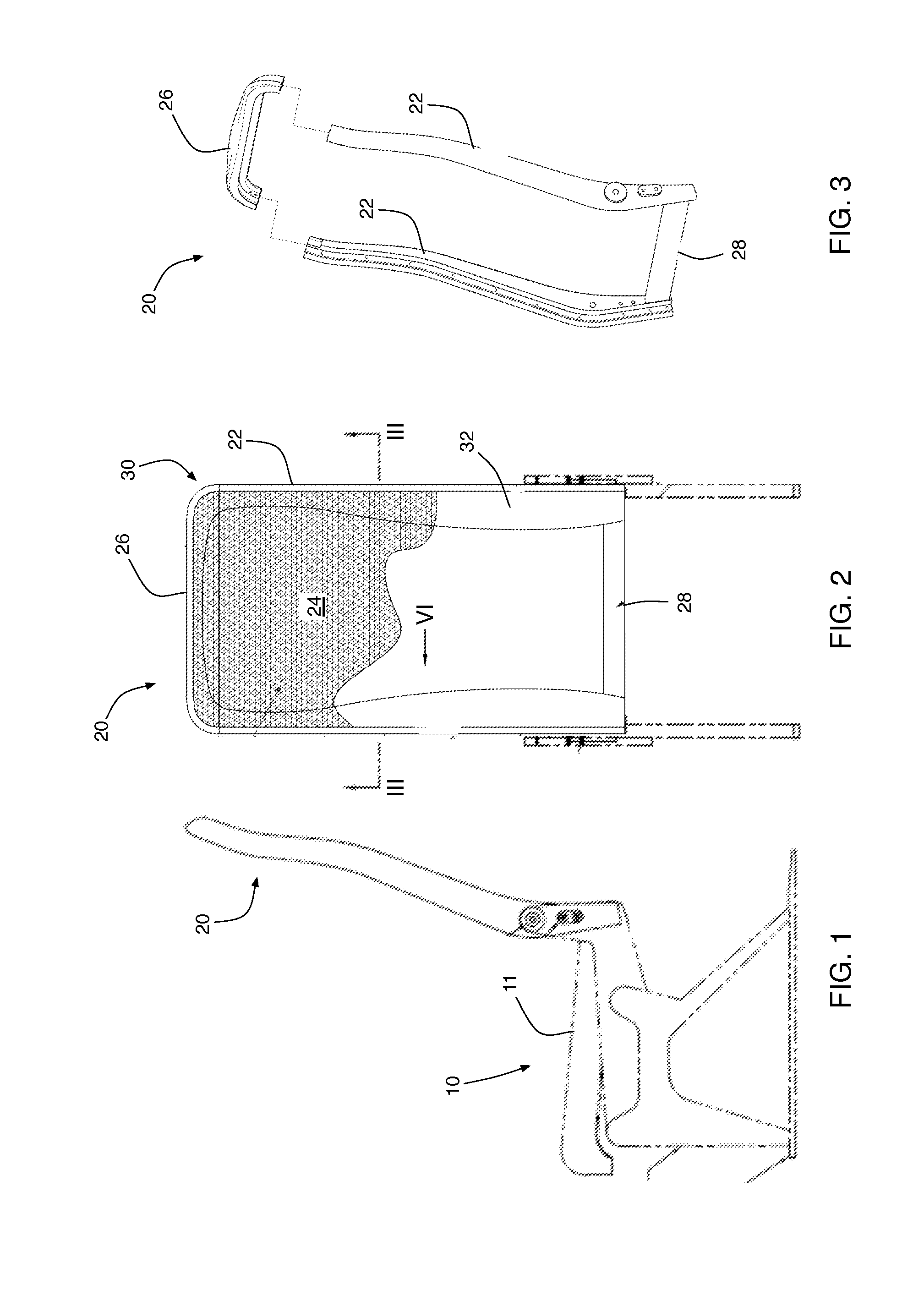 Aircraft seat back assembly