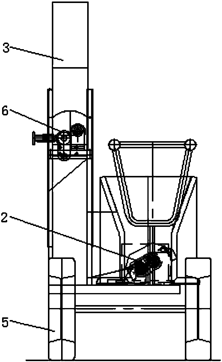 Corn harvesting machine