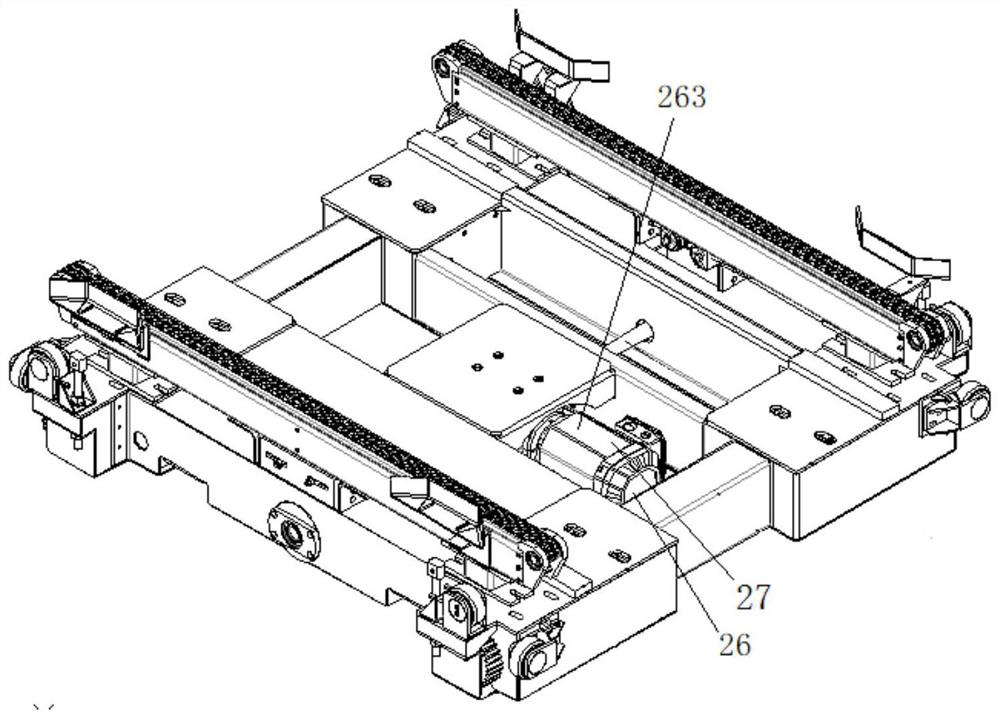 A warehouse lifting system