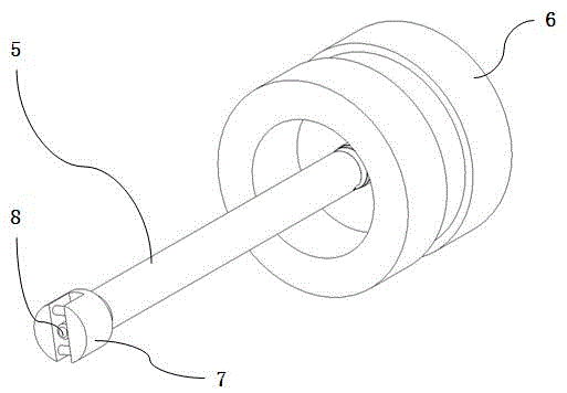 Axial strainer