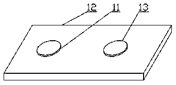 Active excitation touch sensor based on modal analysis and application method