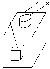 Active excitation touch sensor based on modal analysis and application method