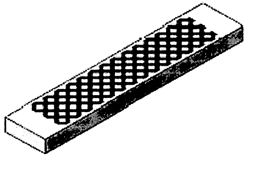 Container for evaporation of metal and method to manufacture thereof