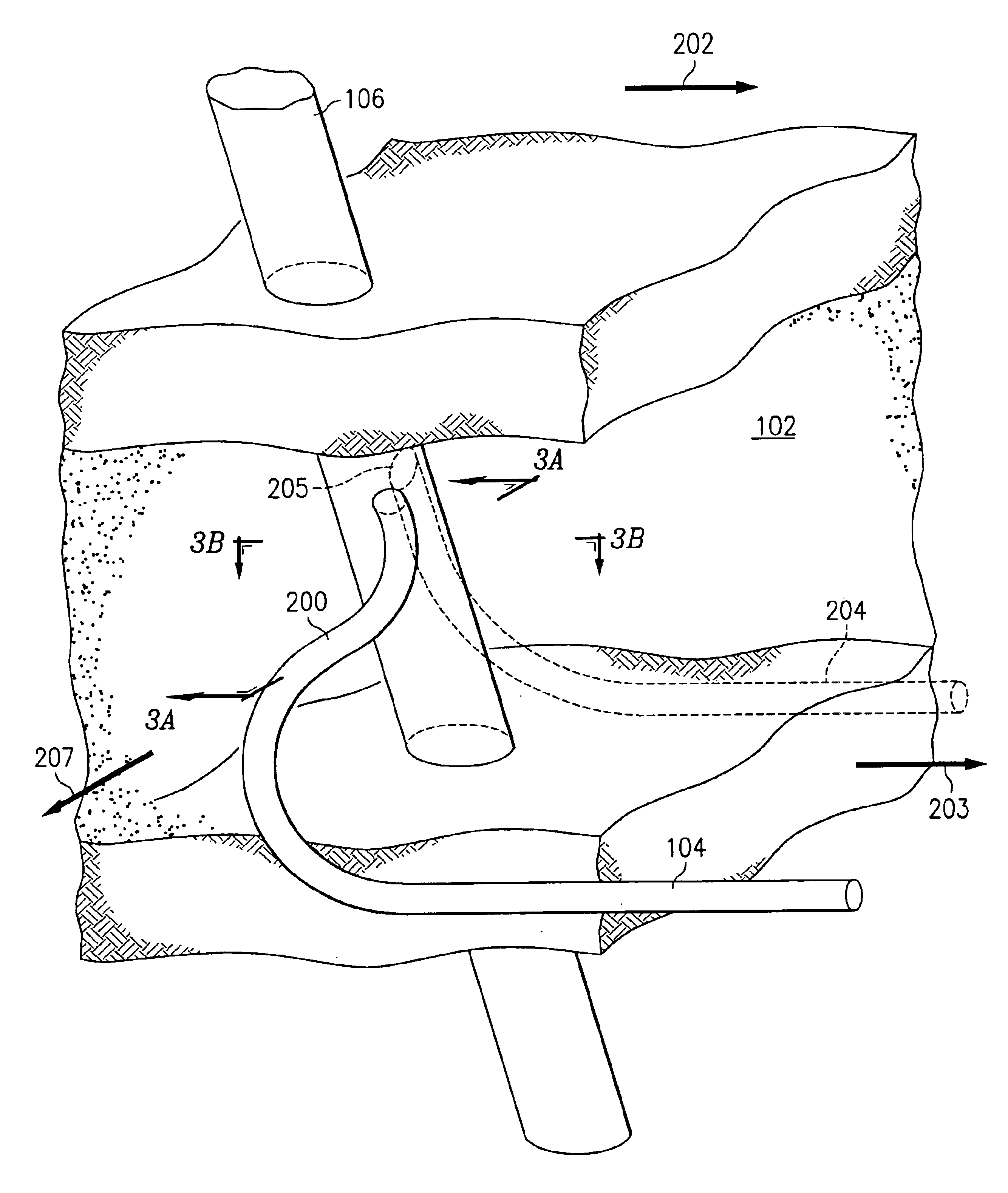 Method of drilling lateral wellbores from a slant well without utilizing a whipstock