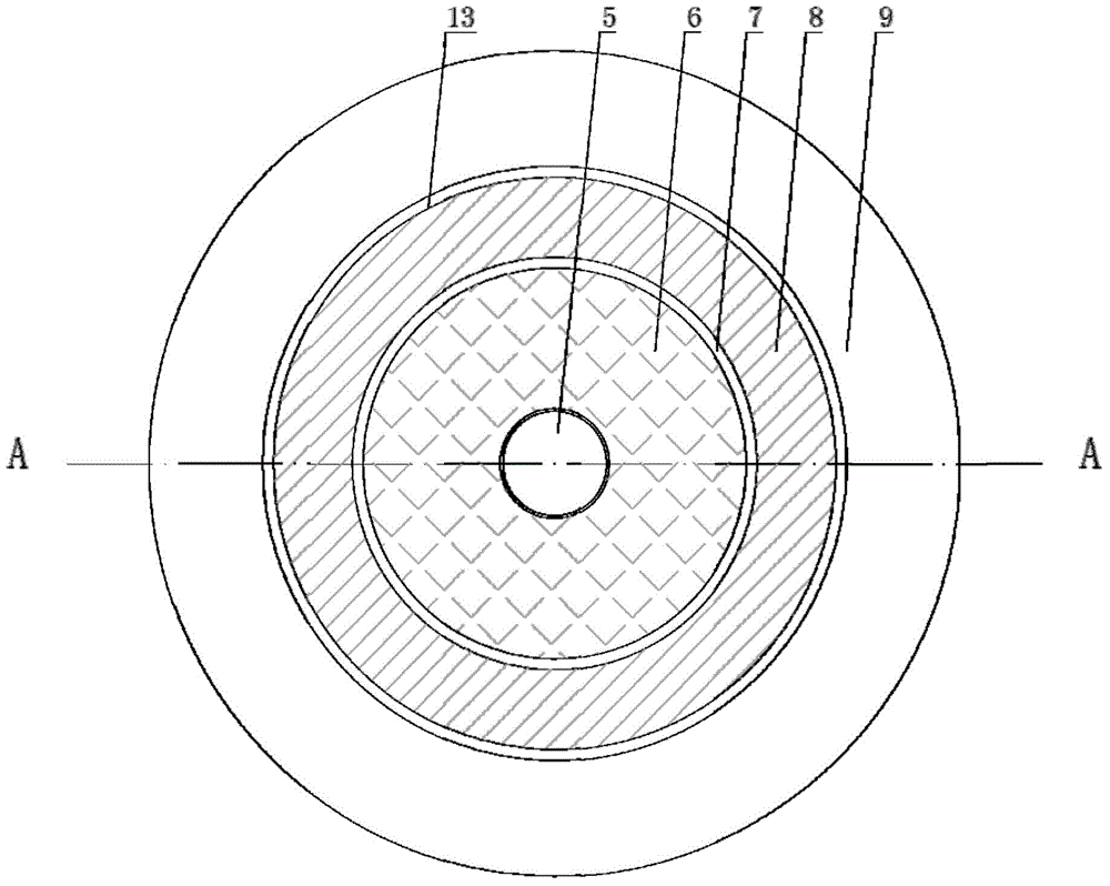 Combined intelligent isolation bearing of magnetorheological elastomer