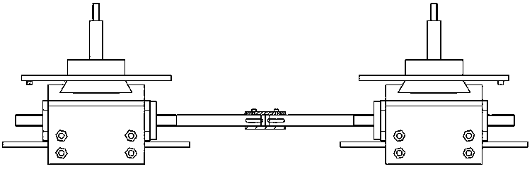 Sliding base specially used for BOPET (biaxially-oriented polyethylene terephthalate) sheet