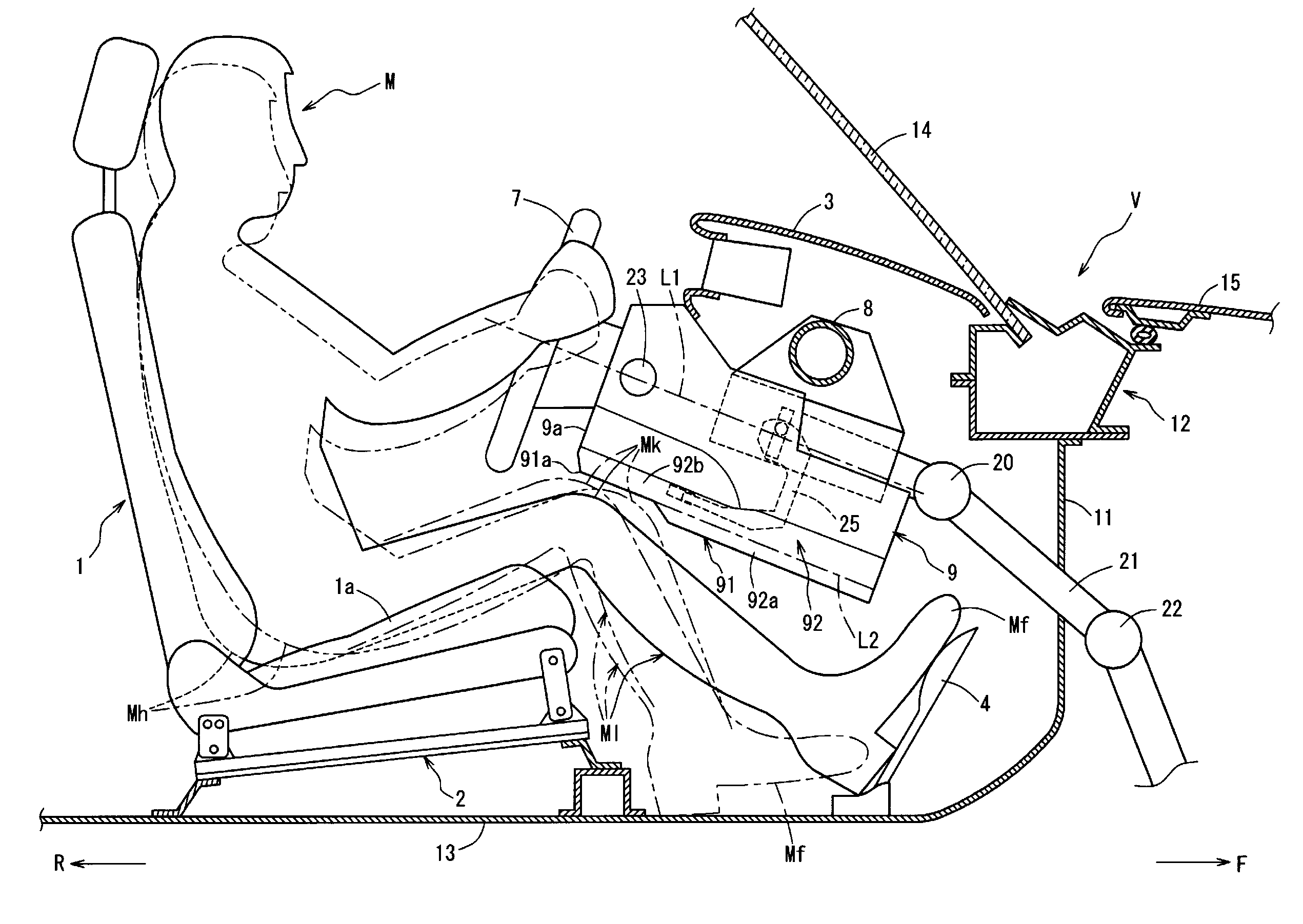 Steering column cover structure of automotive vehicle